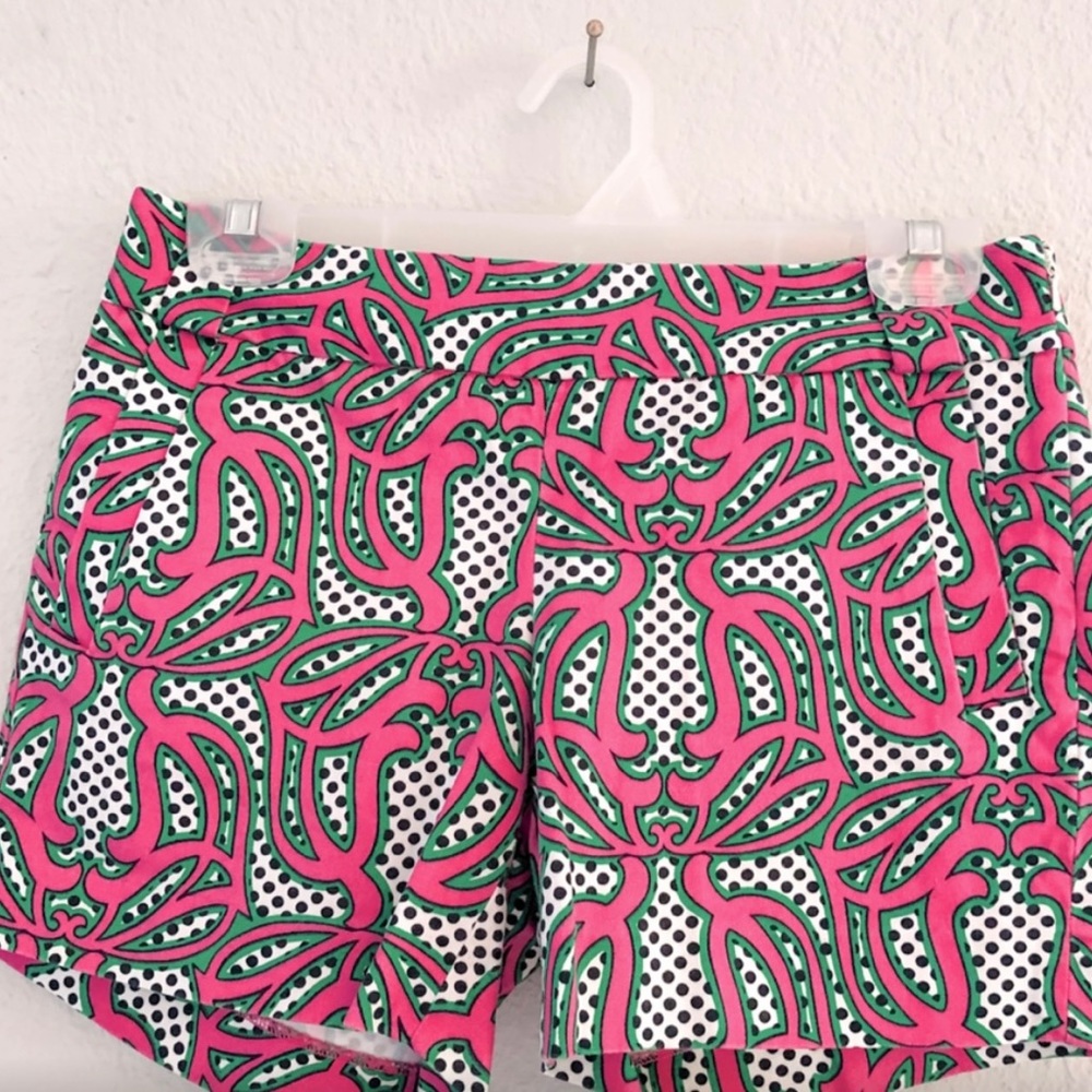 J Crew Patterned Chino Shorts